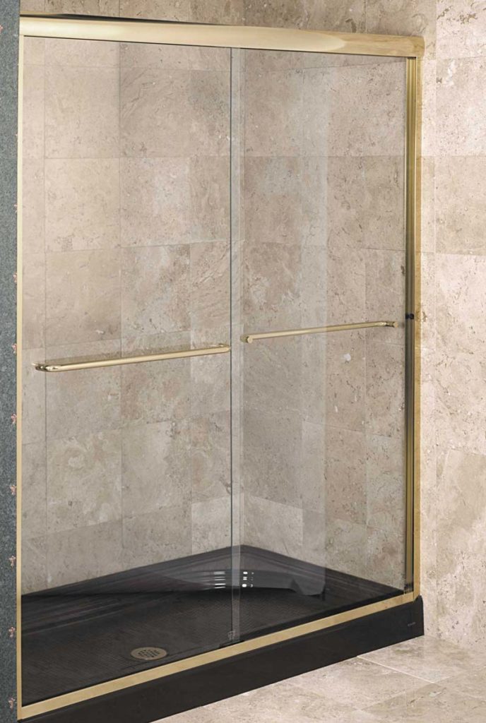 LSA-5 Sliding Stall Enclosure | Mr. Shower Door