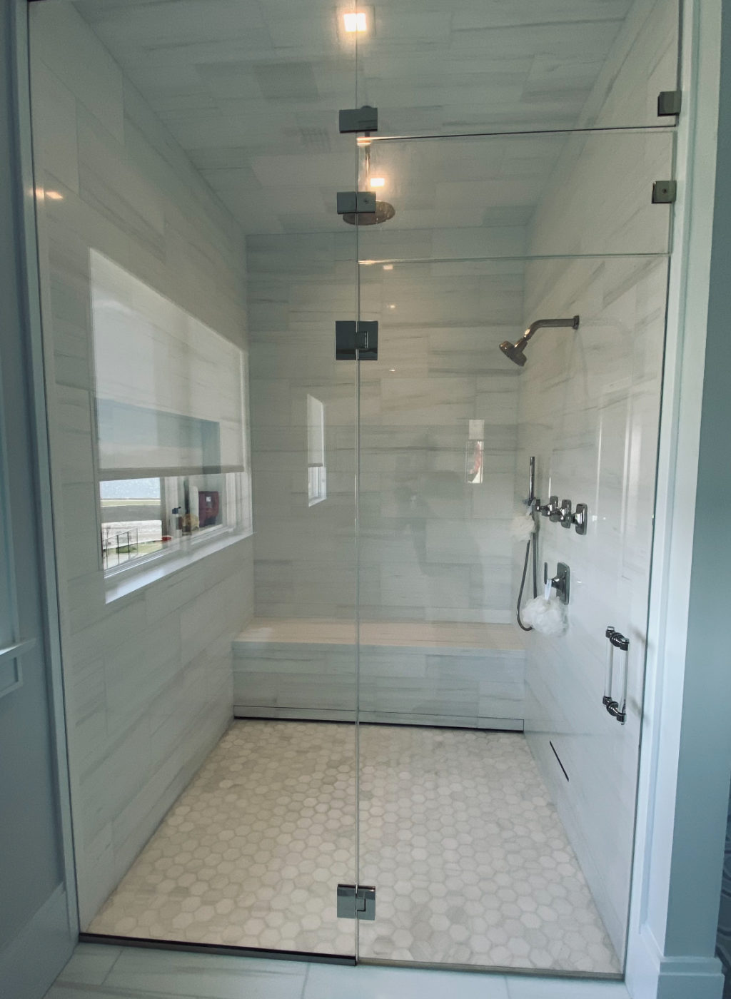 Series 20 Frameless Shower Enclosures with no Top Header | Mr. Shower Door