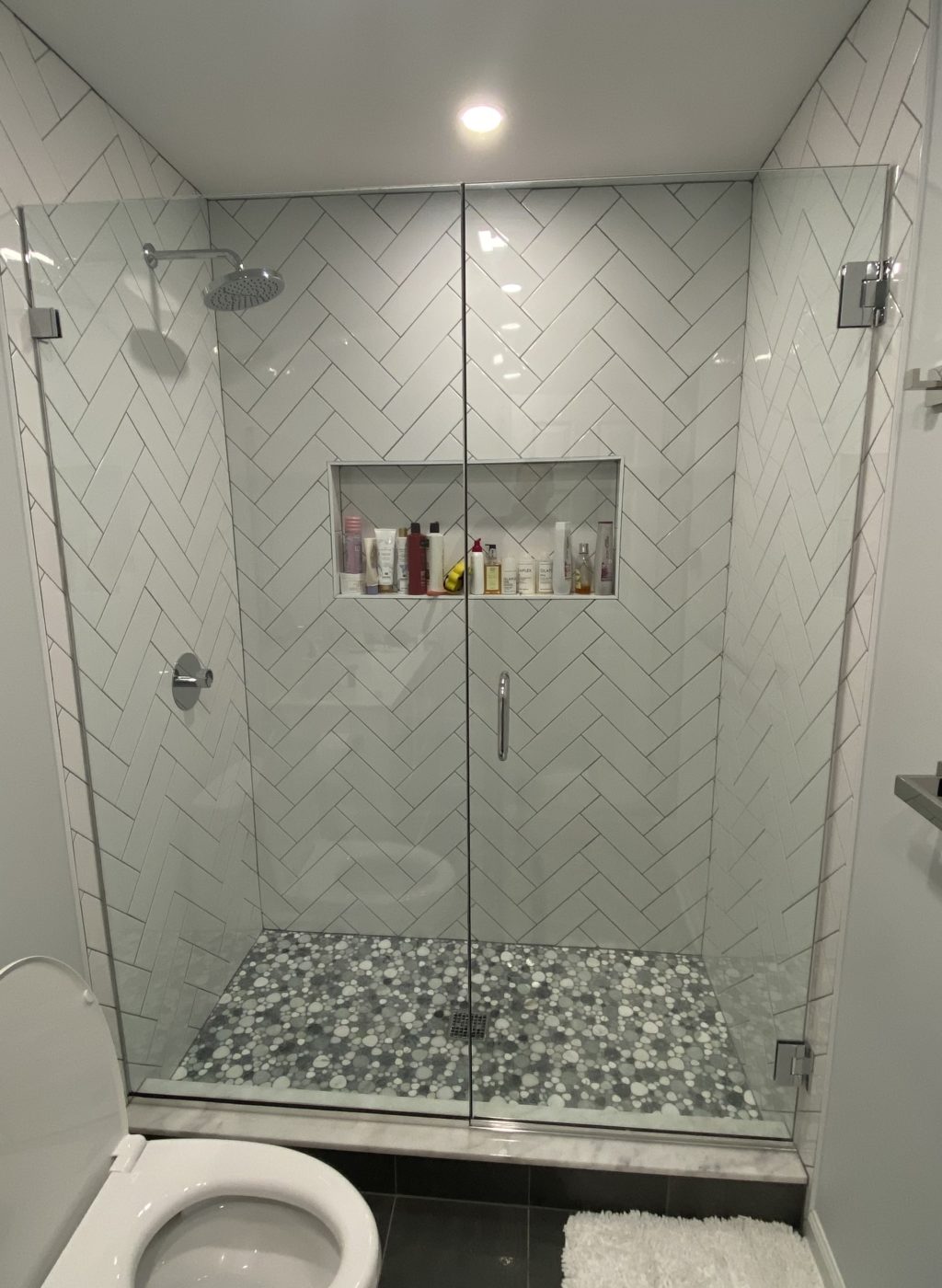 Series 20 Frameless Shower Enclosures with no Top Header Mr. Shower Door