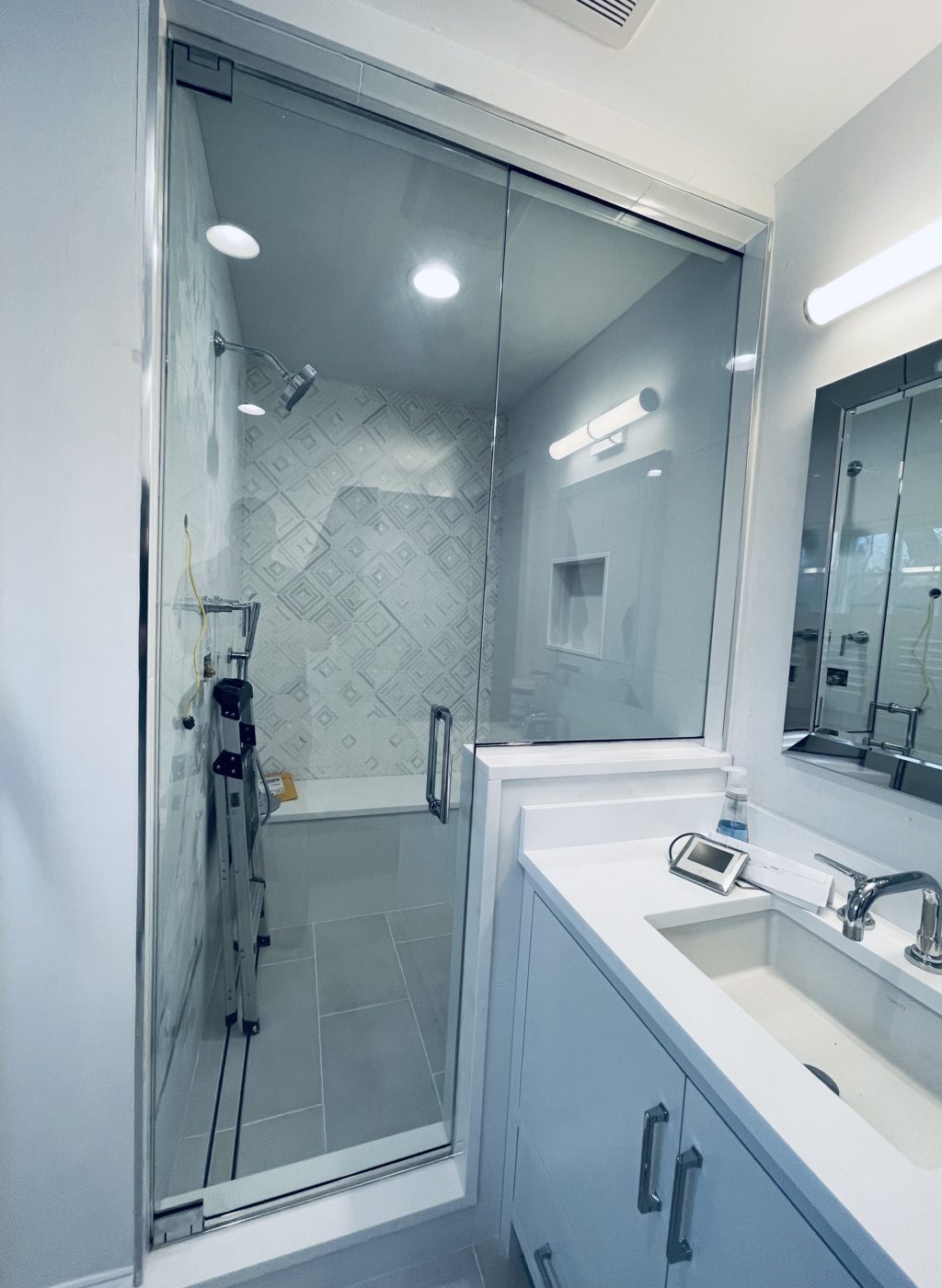 Series 20 Frameless Shower Enclosures with no Top Header Mr. Shower Door