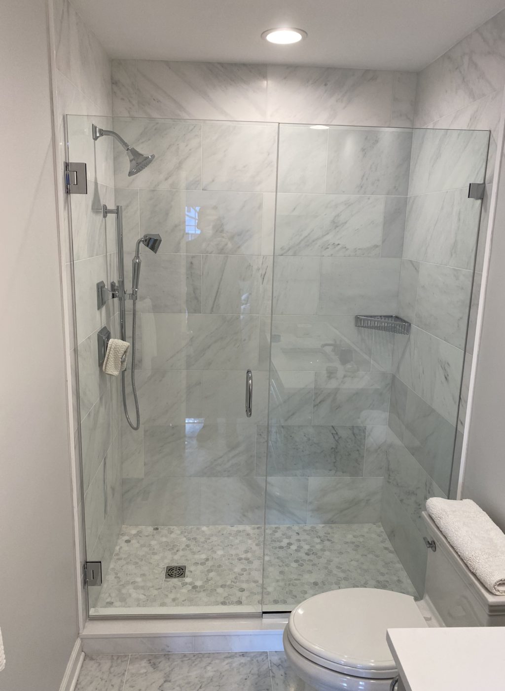 Series 20 Frameless Shower Enclosures with no Top Header Mr. Shower Door
