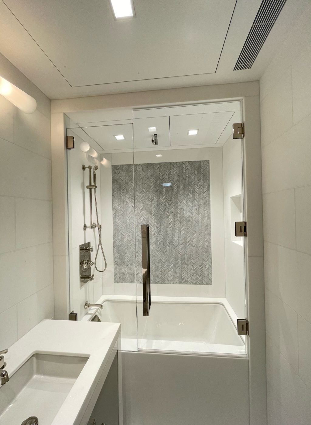 Series 20 Frameless Shower Enclosures with no Top Header Mr. Shower Door