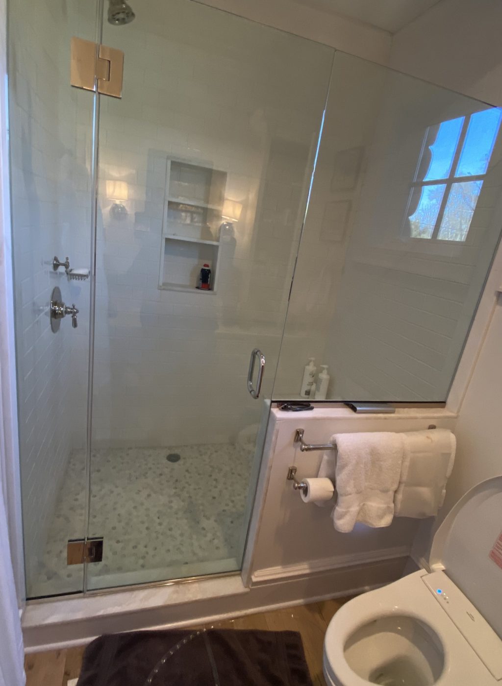 Series 60 Frameless Stall Shower Enclosure Mr. Shower Door