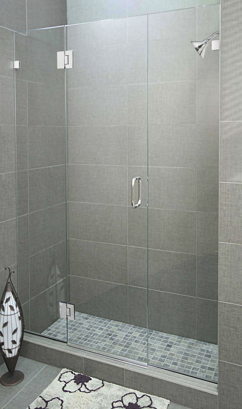 Series 60 Frameless Stall Shower Enclosure