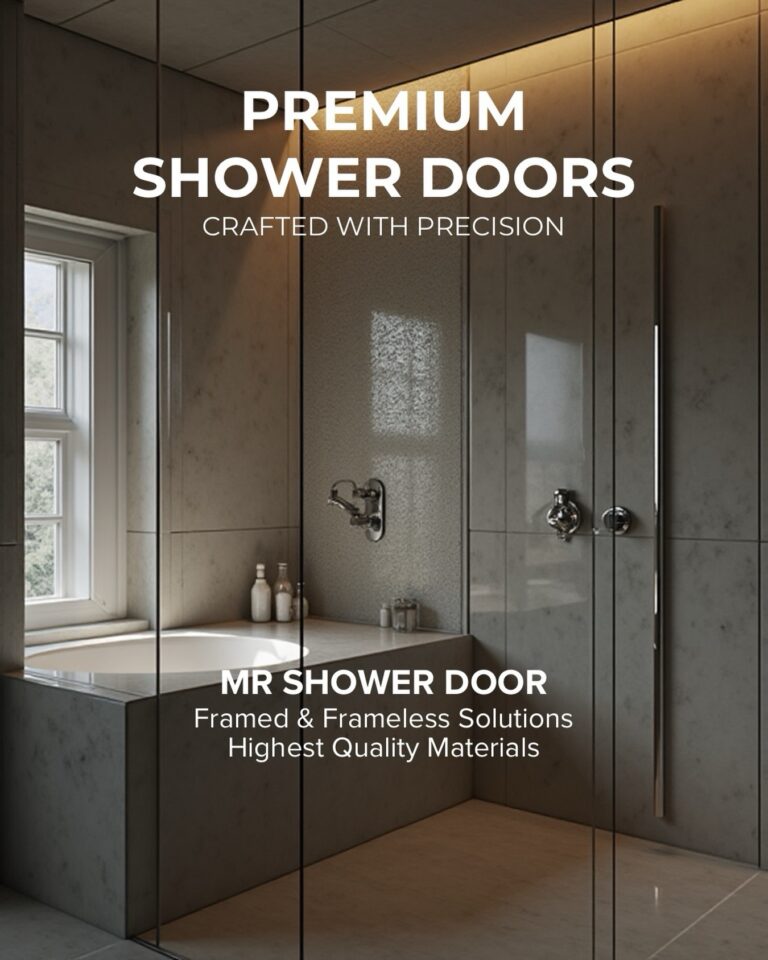 Mr. Shower Door installation on Instagram