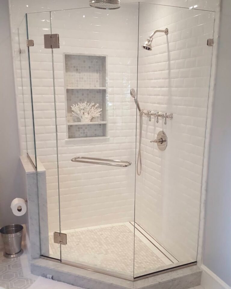 Mr. Shower Door installation on Instagram