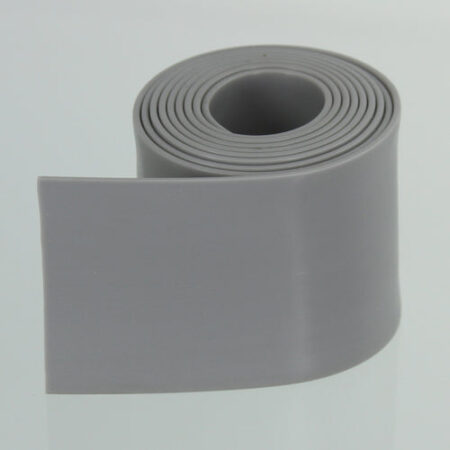 Flat Grey Vinyl Sweep for Fully Framed Doors